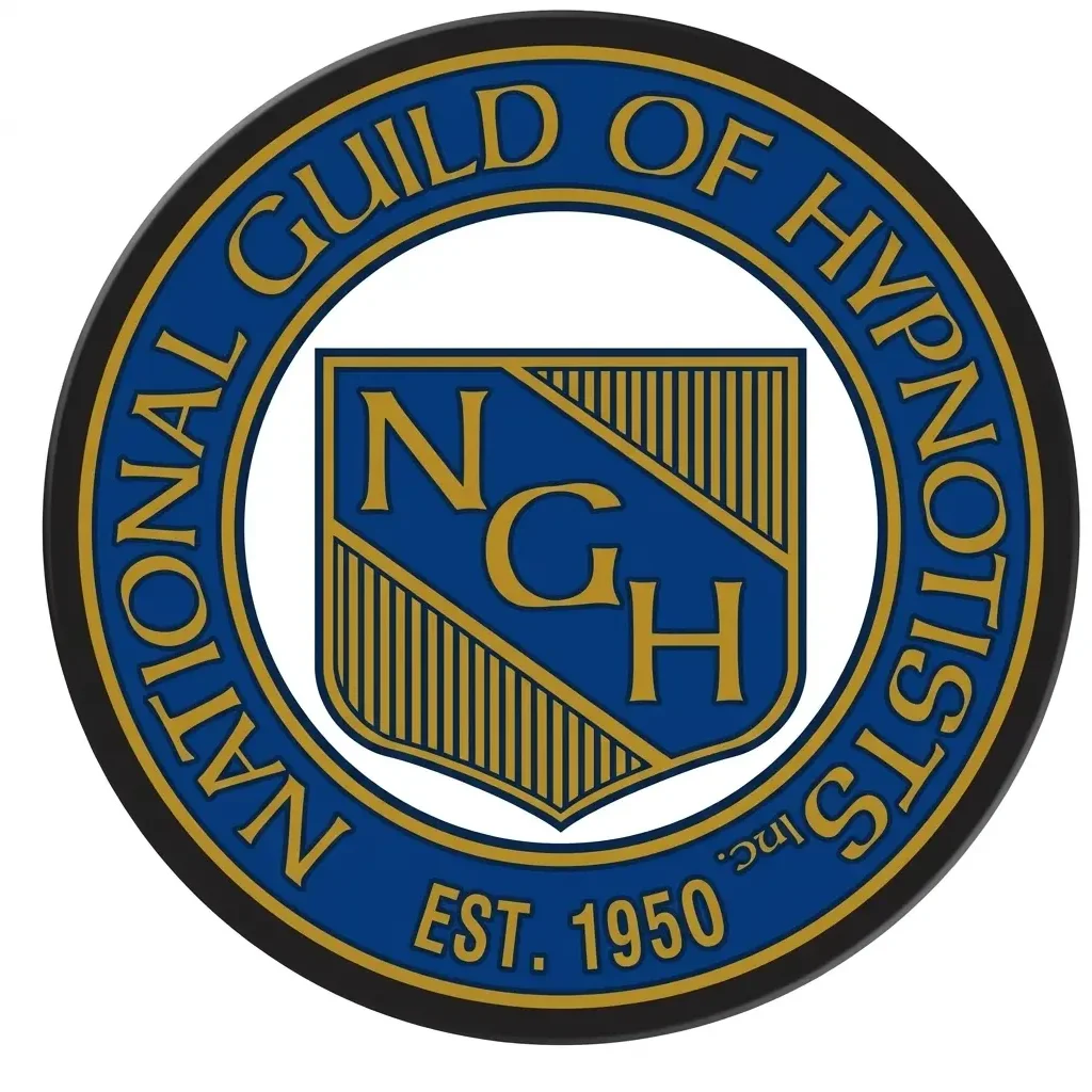 NGH Siegel Anerkannte Ausbildung durch die National Guild of Hypnotists